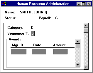 Peoplesoft Screenshot