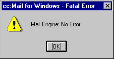 A critical error