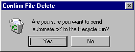Interface fragmentation