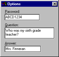 Password Question