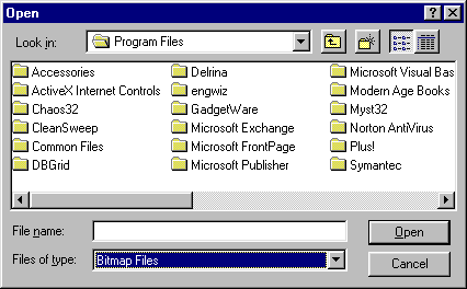 File Open Dialog