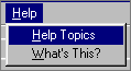 Help Menu