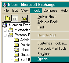 MS Exchange Options