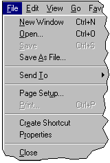 File Menu