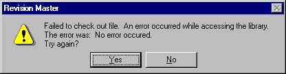 No error is an error, too