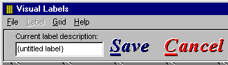 Visual Labels Screenshot